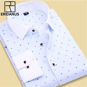 Light Blue Dotted Shirt