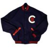 Black Orange Varsity Jacket