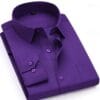Dark Purple Men Shirt