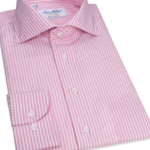 Pink And White Stripe Shirt