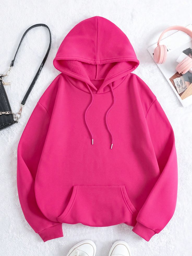 Dark Pink Hoodie Dark Pink Hoodie