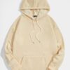 Cream Color Hoodie