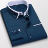 Navy Blue Design Shirt
