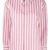 Men Pink Stripe Shirt