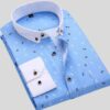 Sky Blue Floral Shirt