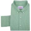 Green And White Striped shirt