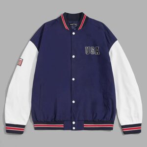 Blue Varsity Jacket