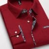 Dark Red Men's shirt