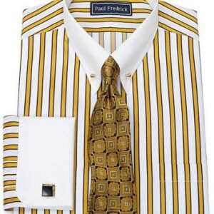 Yellow White Striped Shirt