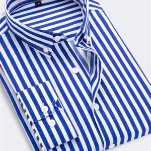 Royal Blue Stripe Shirt