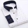 Black White Dotted Shirt