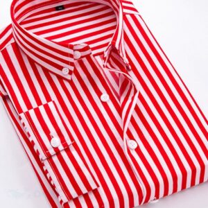 Red And White Stripe Shirt
