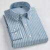 Men Stripe Dress Shirt