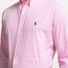 Pink White Ralph stripe shirt