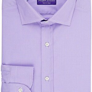 Ralph-Lauren-Purple-Label-Mens-Micro-Checked-Dress-Shirt