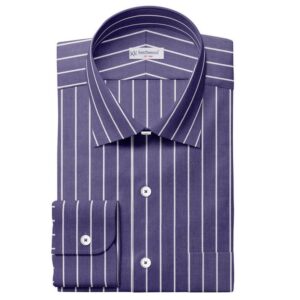 Purple And White stripe shirt