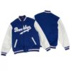 Blue White Varsity Jacket