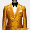 Golden Damask men suit