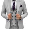 grey suit