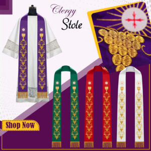 Clergy sash and stole