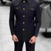 Black safari suit