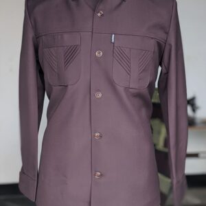brown safari suit