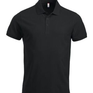 plain blank black polo