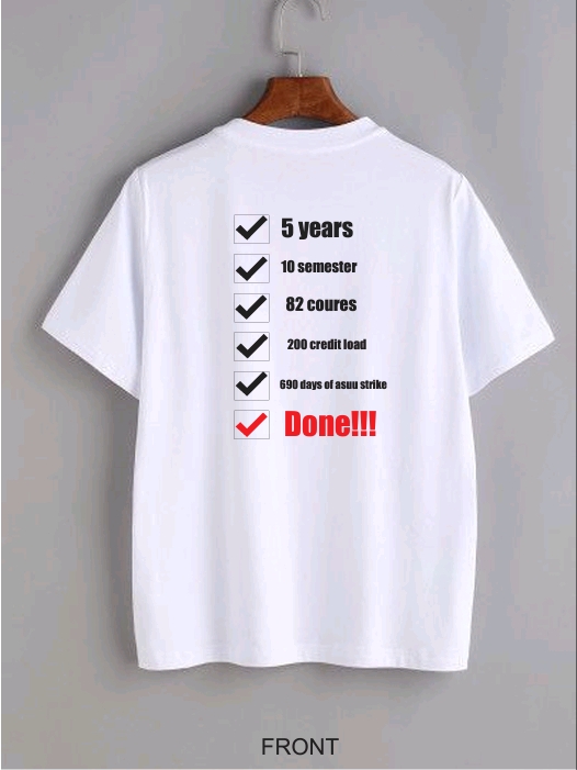 signout shirt design white